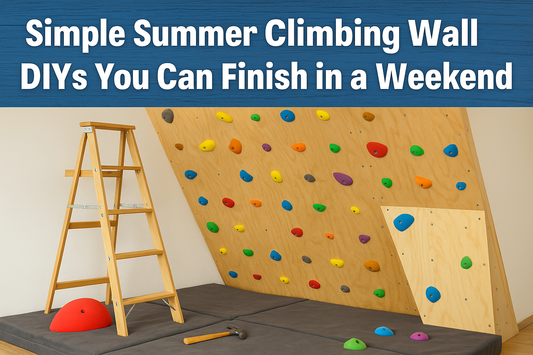 Simple Summer Climbing Wall DIYs You Can Finish in a Weekend