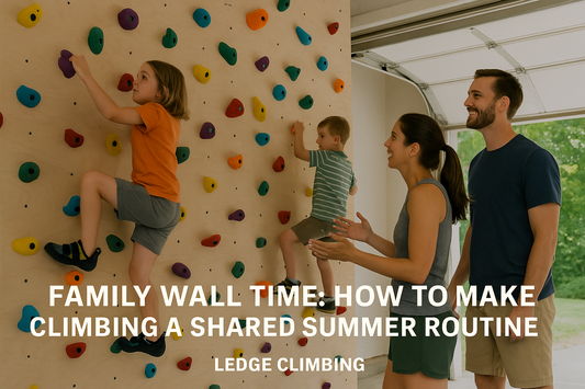 Family Wall Time: How to Make Climbing a Shared Summer Routine