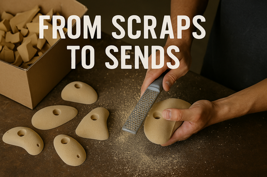 From Scraps to Sends: Why We Handmake Every Hold in Small Batches
