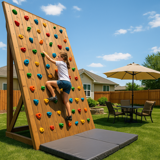 Why a Backyard Climbing Wall Is the Ultimate Summer Staycation Upgrade