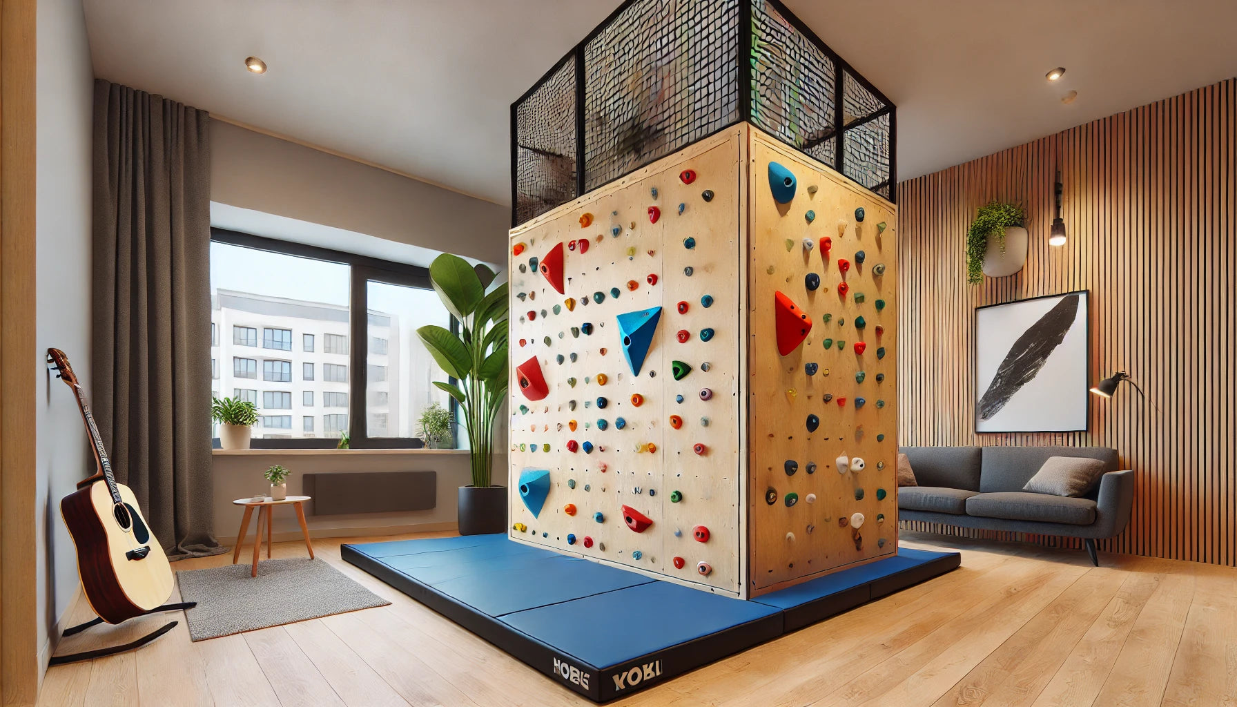 Image showcasing Is It Safe to Build a Climbing Wall in My Apartment? Here’s What to Kn ...