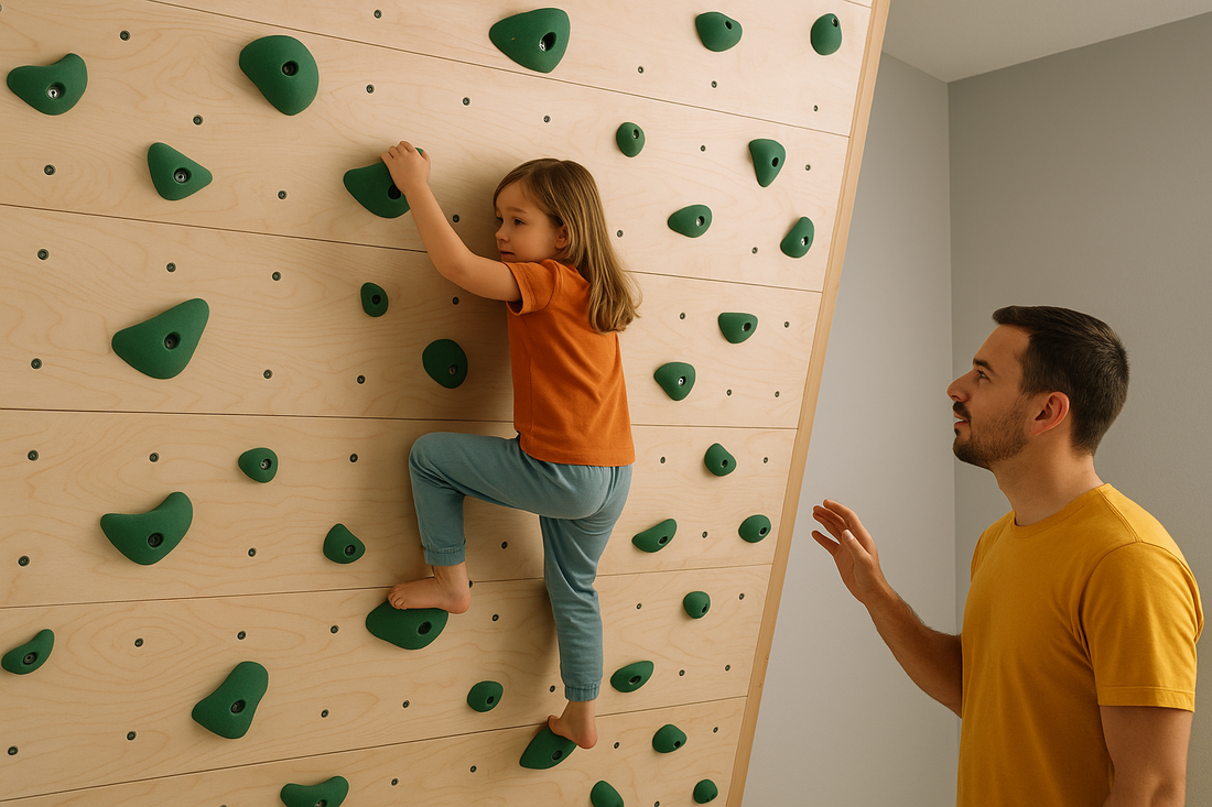 Kids on the Wall: How to Build a Climbing Setup That Grows with Them