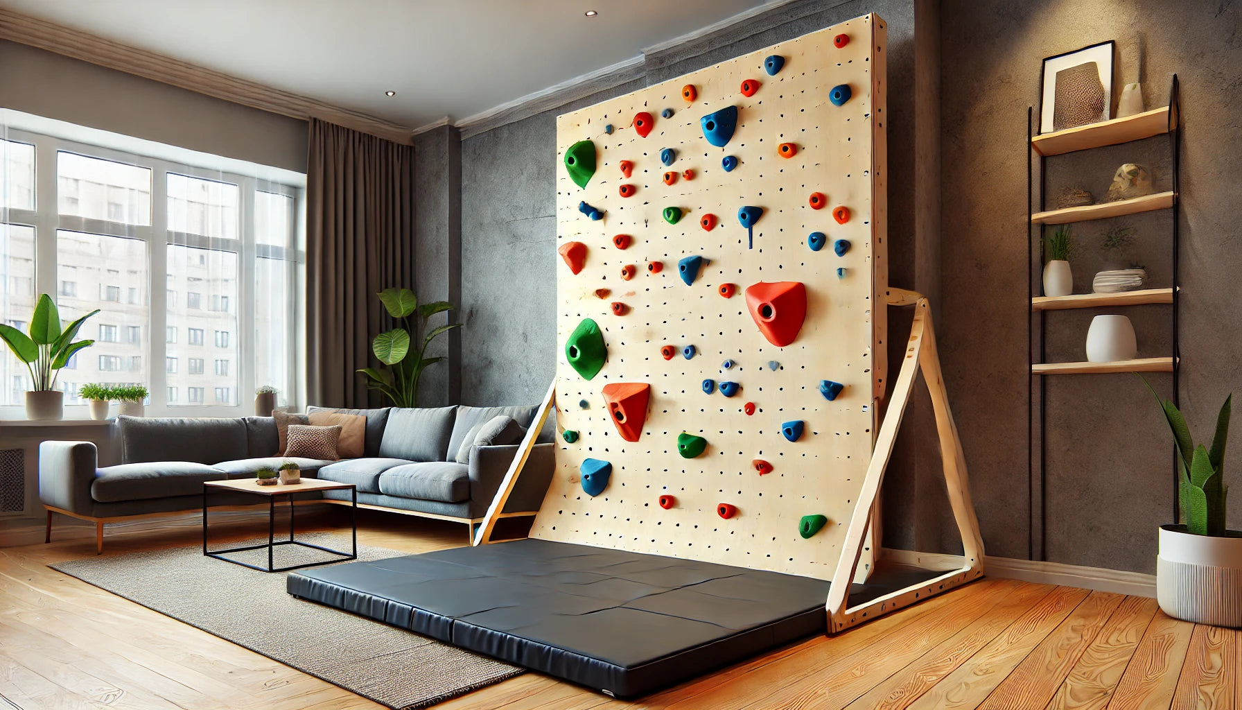Climbing Without Drilling: How to Build a Wall Without Damaging Your H ...
