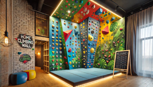 Home Climbing Wall Ideas for Teens: Fun and Challenging Designs