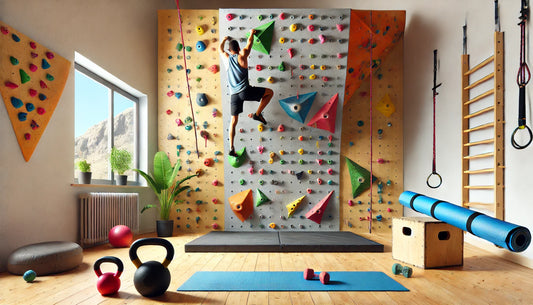 How to Use Your Home Climbing Wall for Strength and Cardio Training